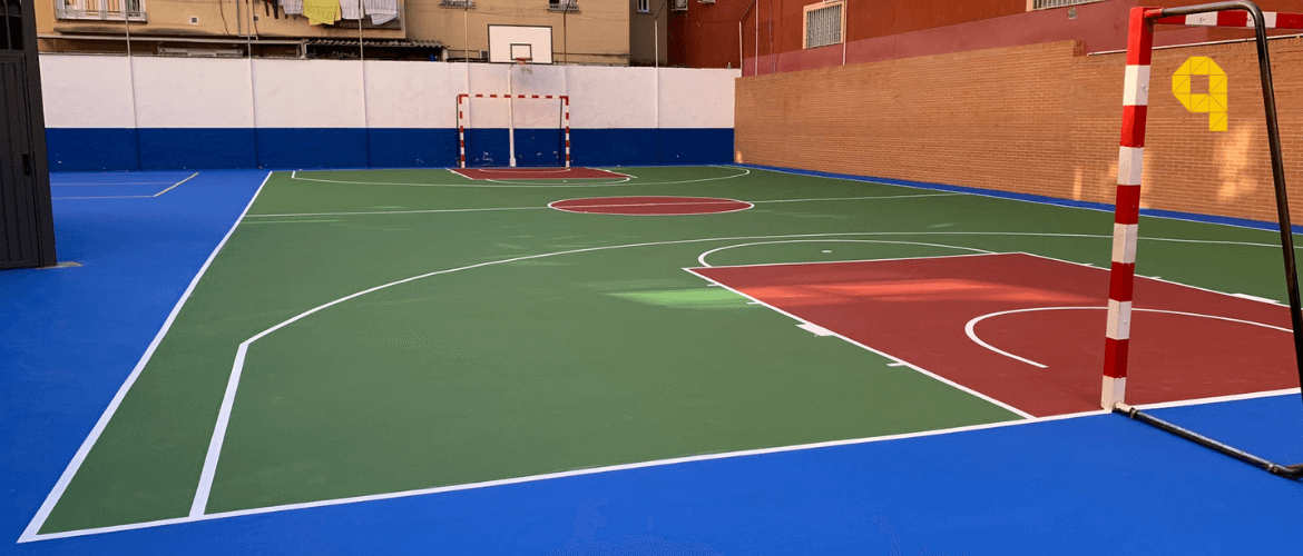 empresa instalacion pistas deportivas colegio madrid