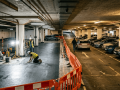 rehabilitacion de parking por fases sin cerrar el garaje en madrid